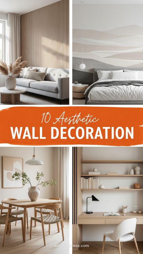 Defining Space: Four Aesthetic Wall Decor Alternatives to Traditional Gallery Walls