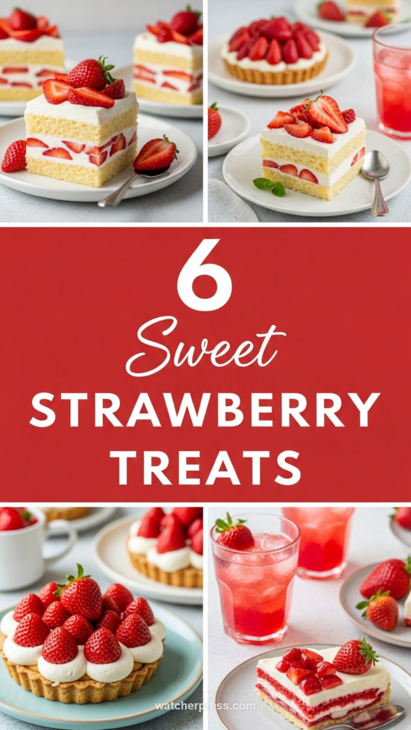 Delightful Strawberry Desserts for Any Occasion