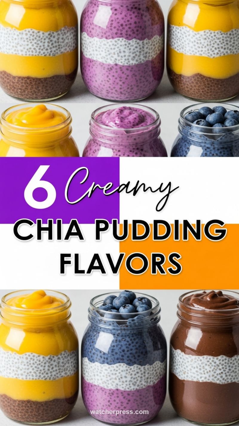 Dessert or Breakfast? 6 Creamy Chia Pudding Flavors