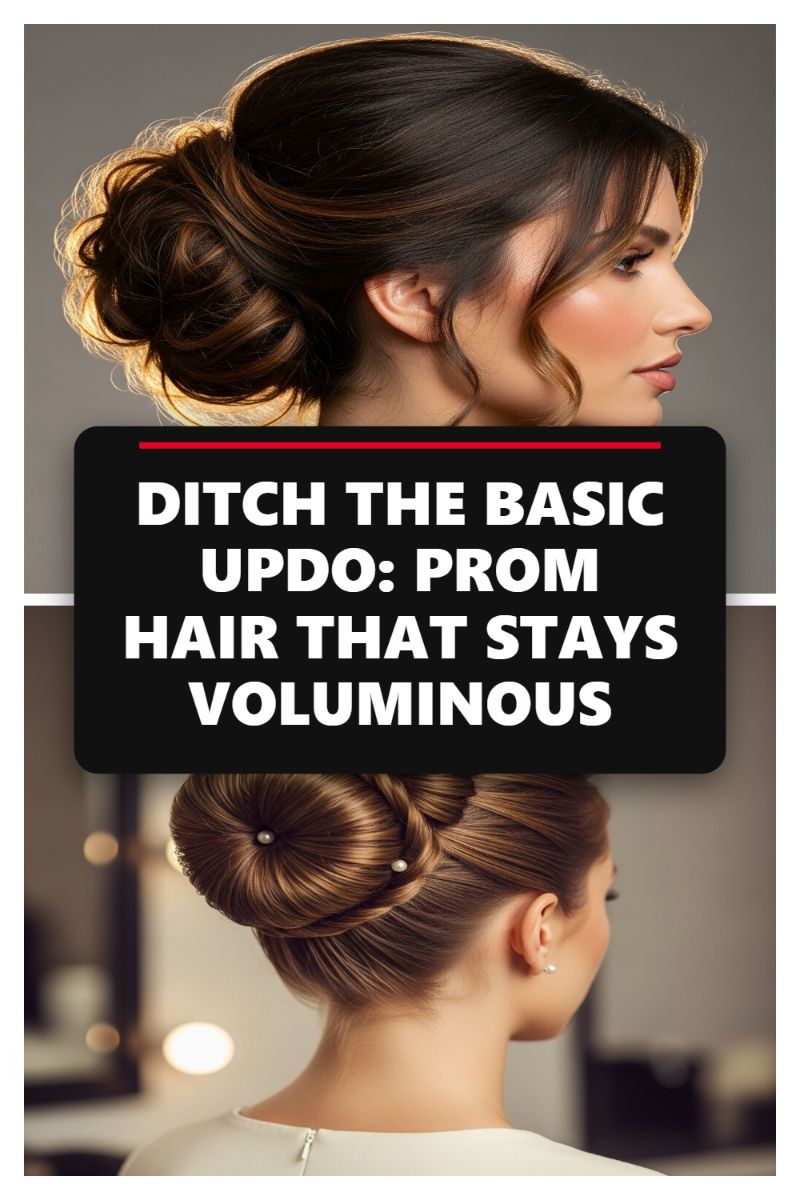 DITCH THE BASIC UPDO: PROM HAIR THAT STAYS VOLUMINOUS