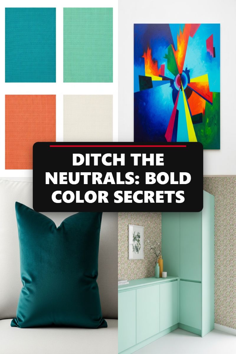 DITCH THE NEUTRALS: BOLD COLOR SECRETS