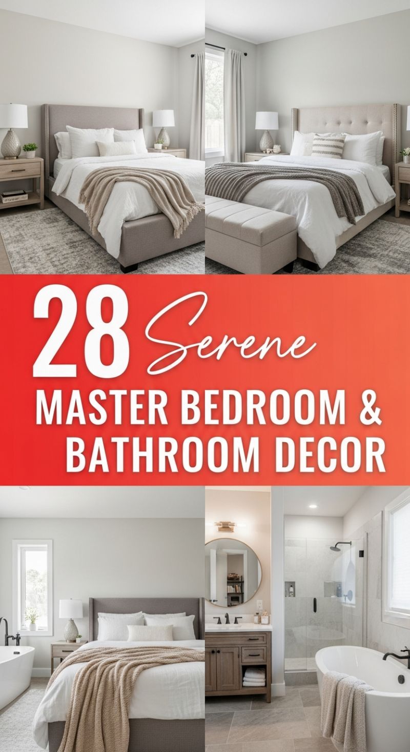 DIY Decor: Serene Neutral Master Suite Transformation