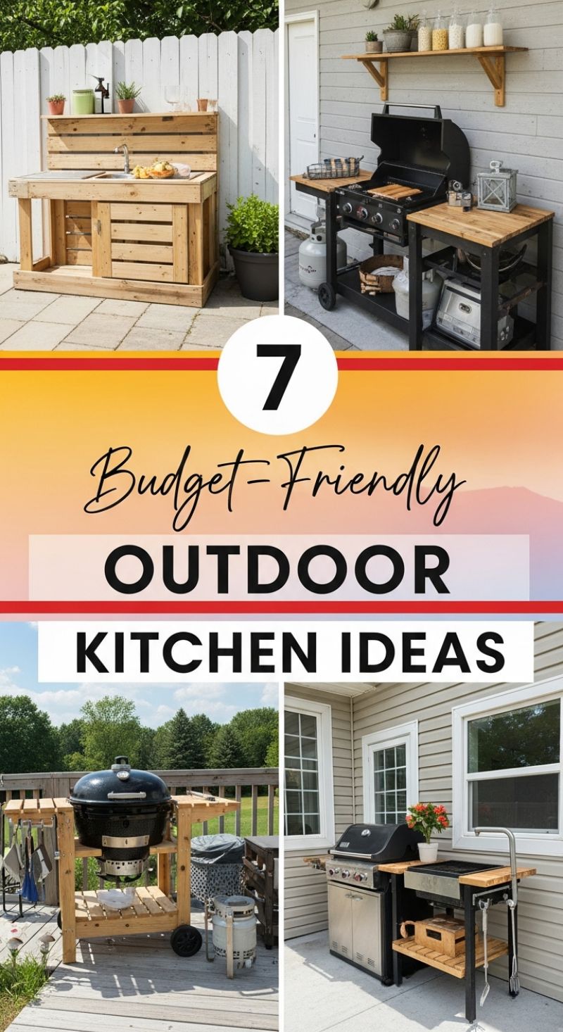 DIY Delicious: Budget-Friendly Outdoor Kitchens