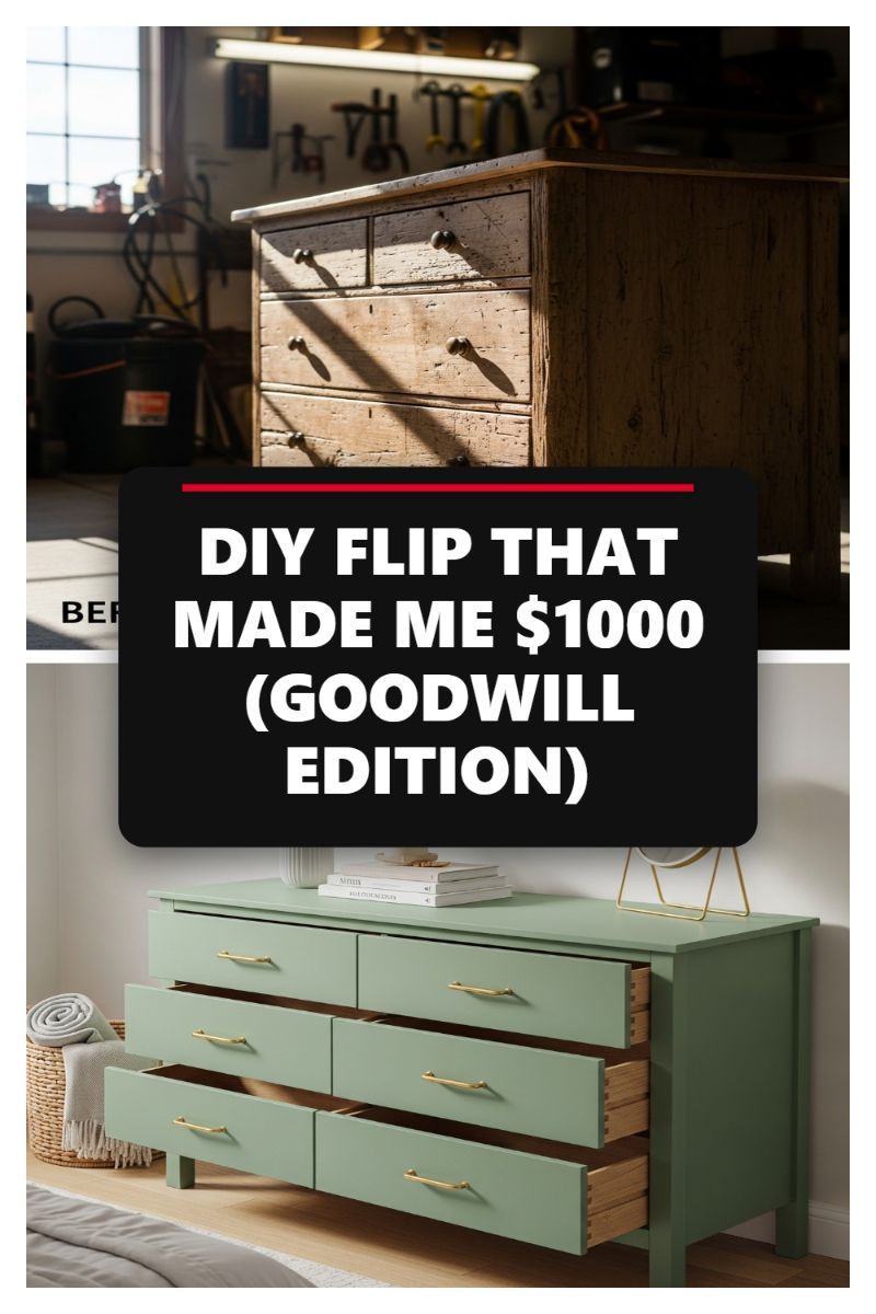 DIY FLIP THAT MADE ME $1000 (GOODWILL EDITION)