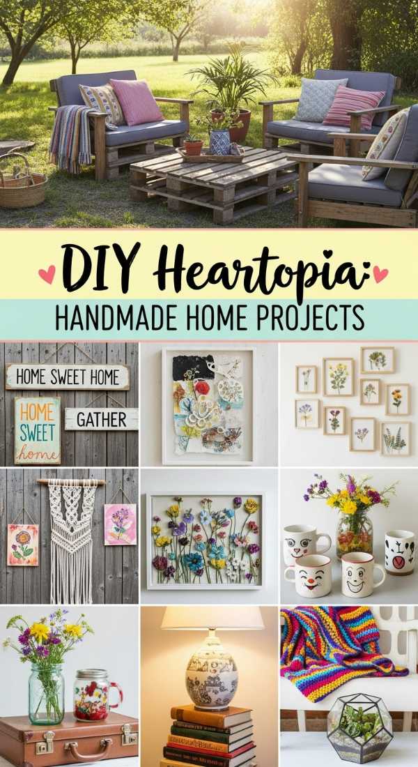 DIY Heartopia: Handmade Home Projects