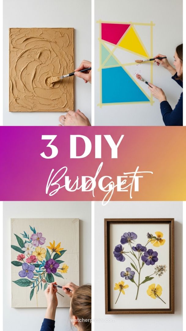 DIY Wall Art Masterclass: Affordable Projects That Add High-End Texture and Color