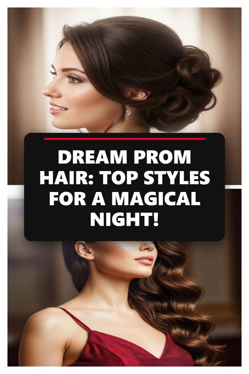 DREAM PROM HAIR: TOP STYLES FOR A MAGICAL NIGHT!
