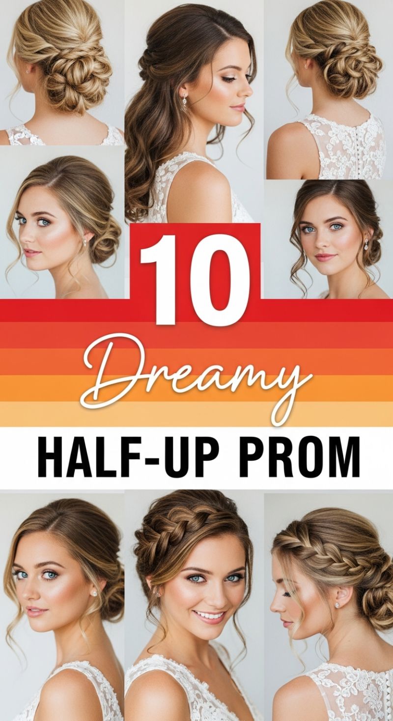 Dreamy Half-Up, Half-Down with Waves and Braids