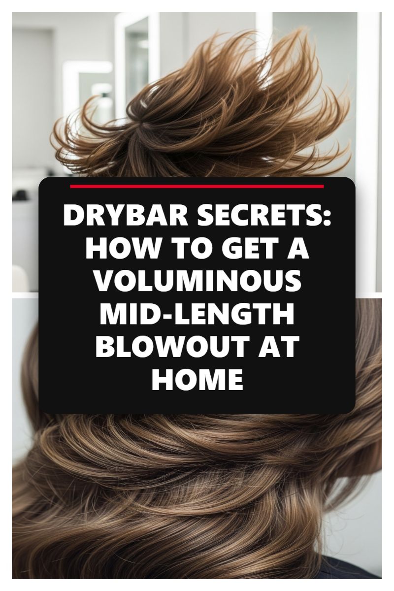 DRYBAR SECRETS: HOW TO GET A VOLUMINOUS MID-LENGTH BLOWOUT AT HOME