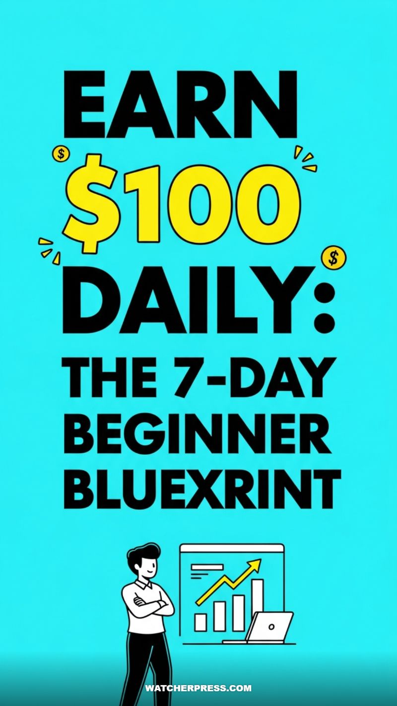 EARN $100 DAILY: THE 7-DAY BEGINNER BLUEPRINT