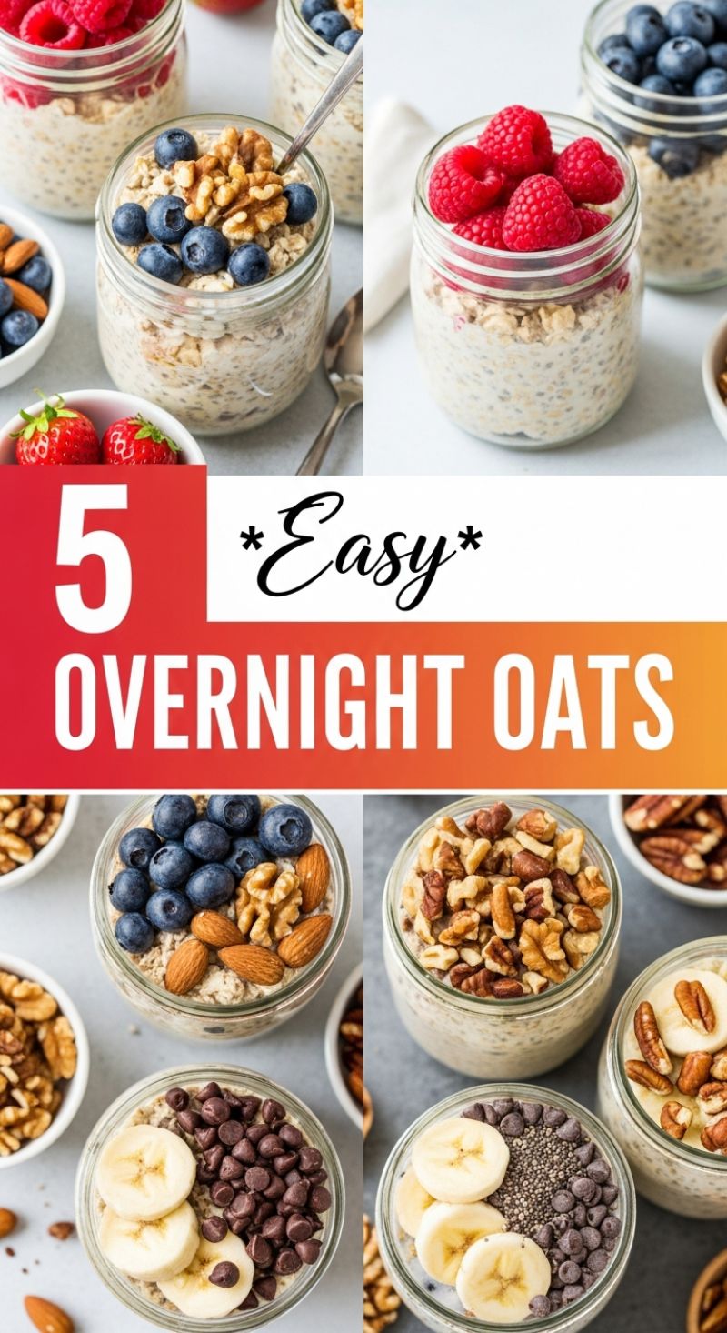 Easy & Nutritious Overnight Oats