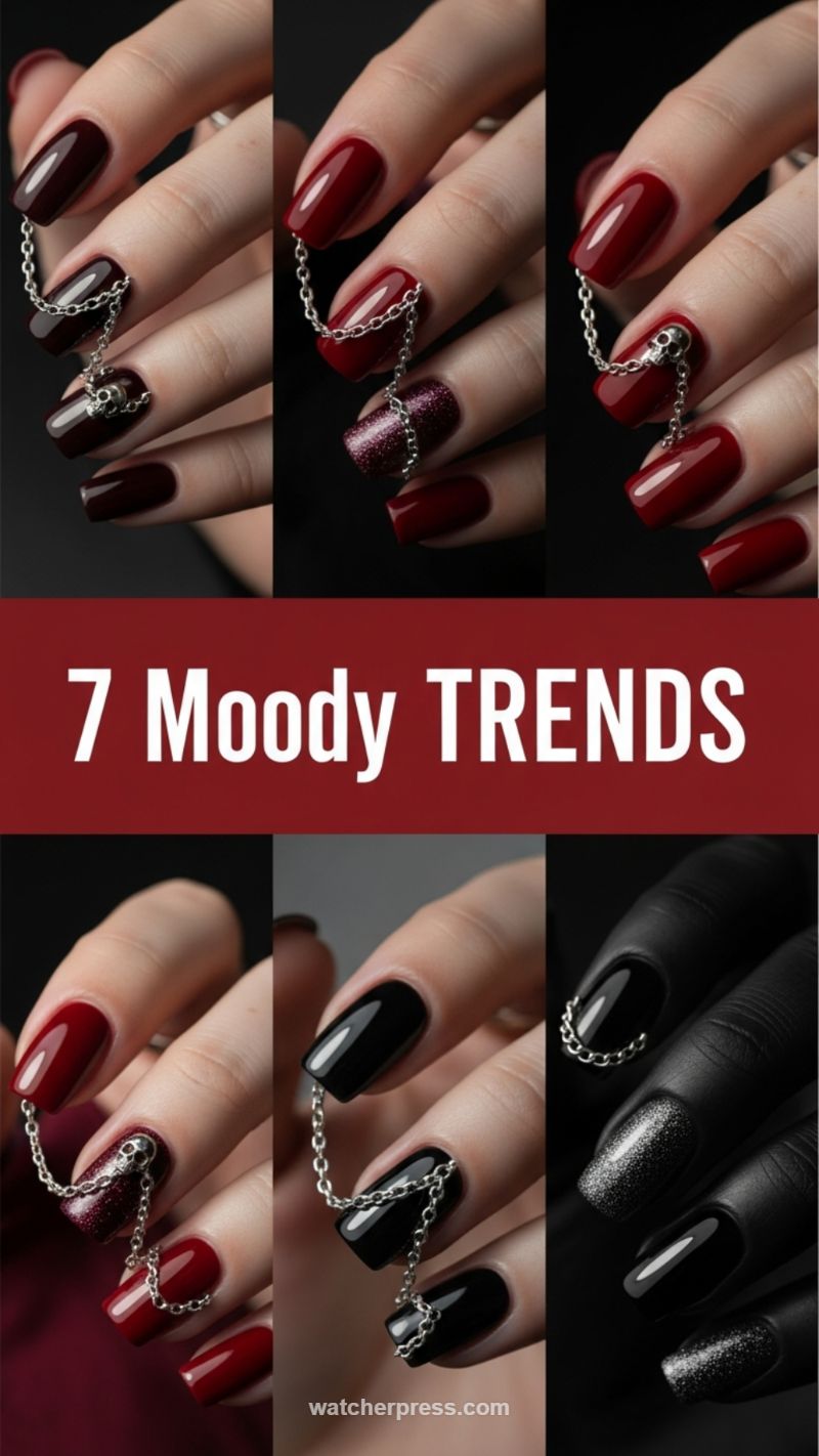 Edge Appeal: 7 Moody Trends Incorporating Chains and Deep Reds