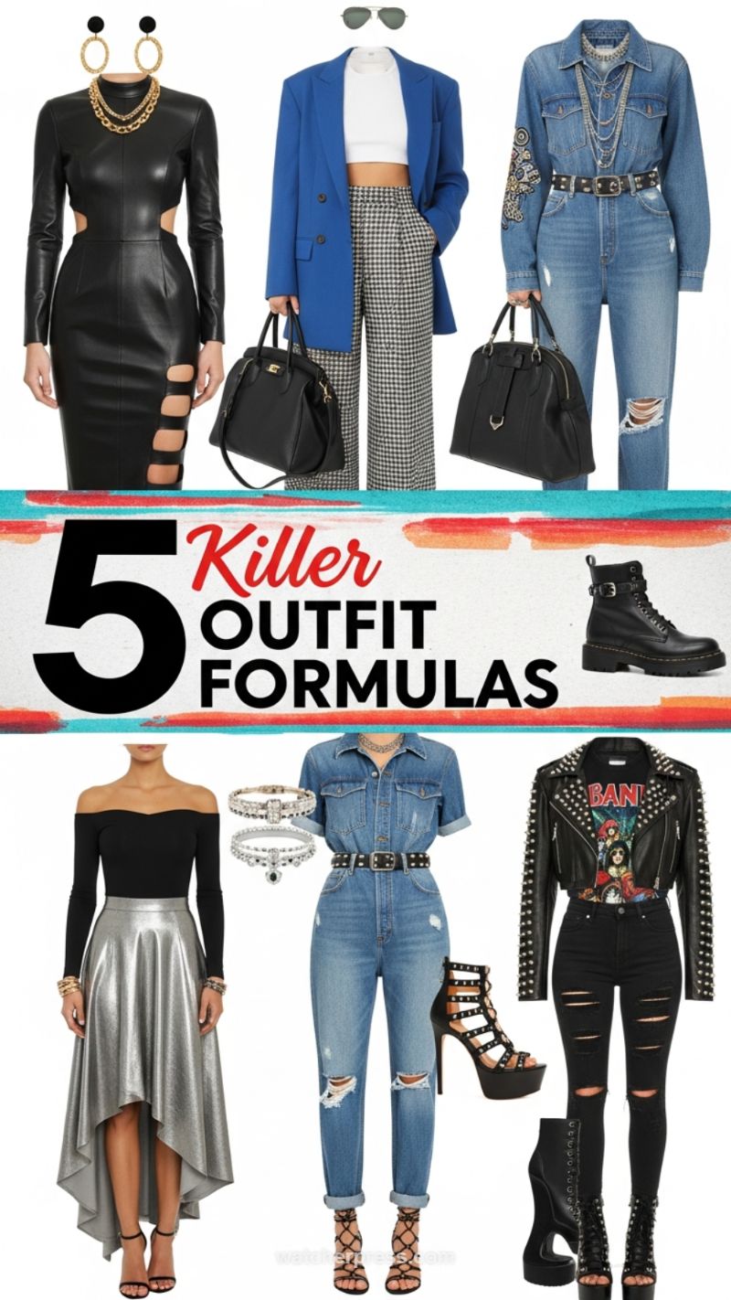 Edge Defined: 5 Killer Outfit Formulas