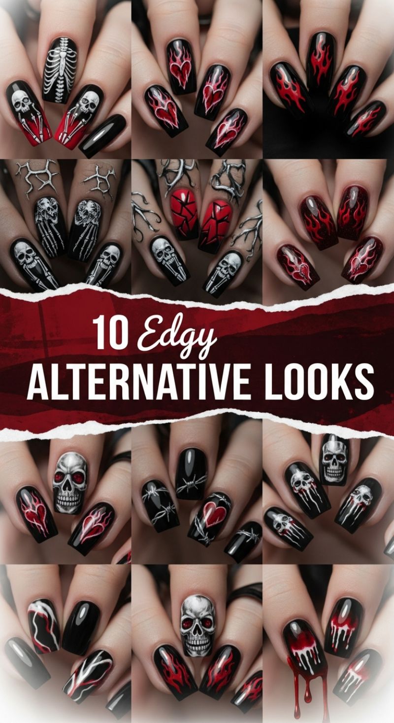 Edgy Alternative Valentine's Looks (Under 10 Minutes)