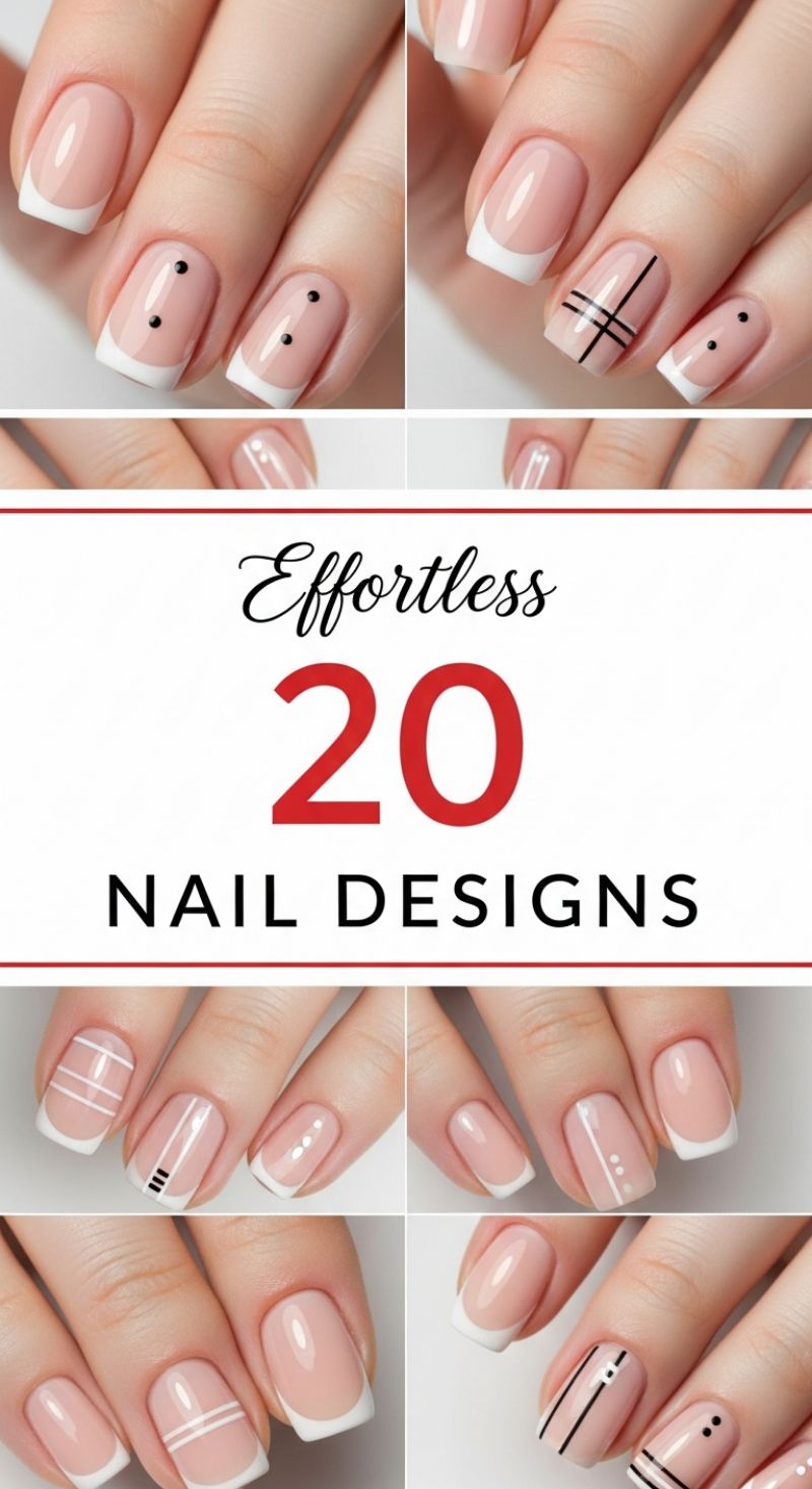 Effortless 20 NAIL DESIGNS