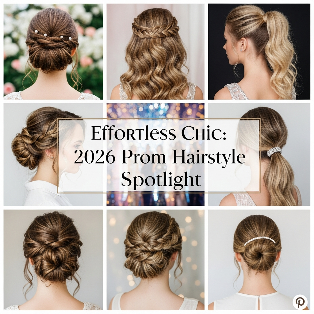 Effortless Chic: Your 2026 Prom Hairstyle Spotlight