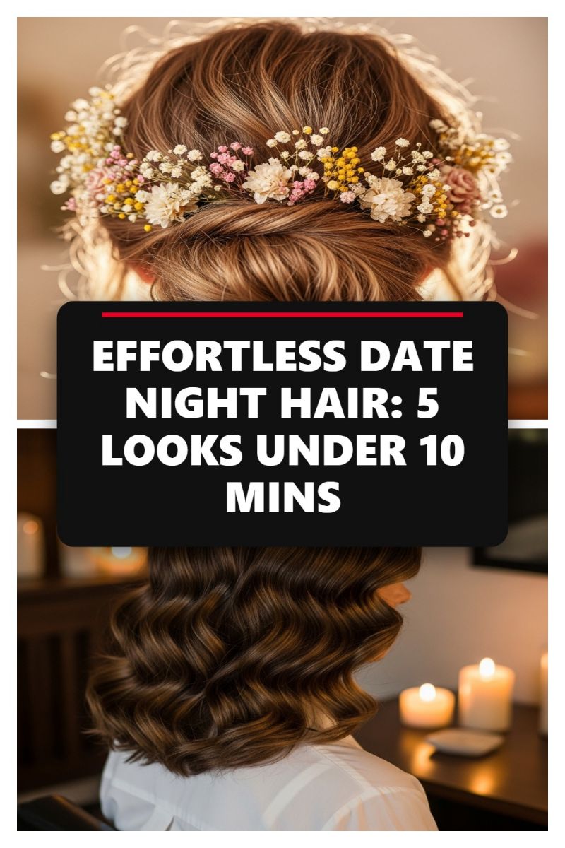 EFFORTLESS DATE NIGHT HAIR: 5 LOOKS UNDER 10 MINS