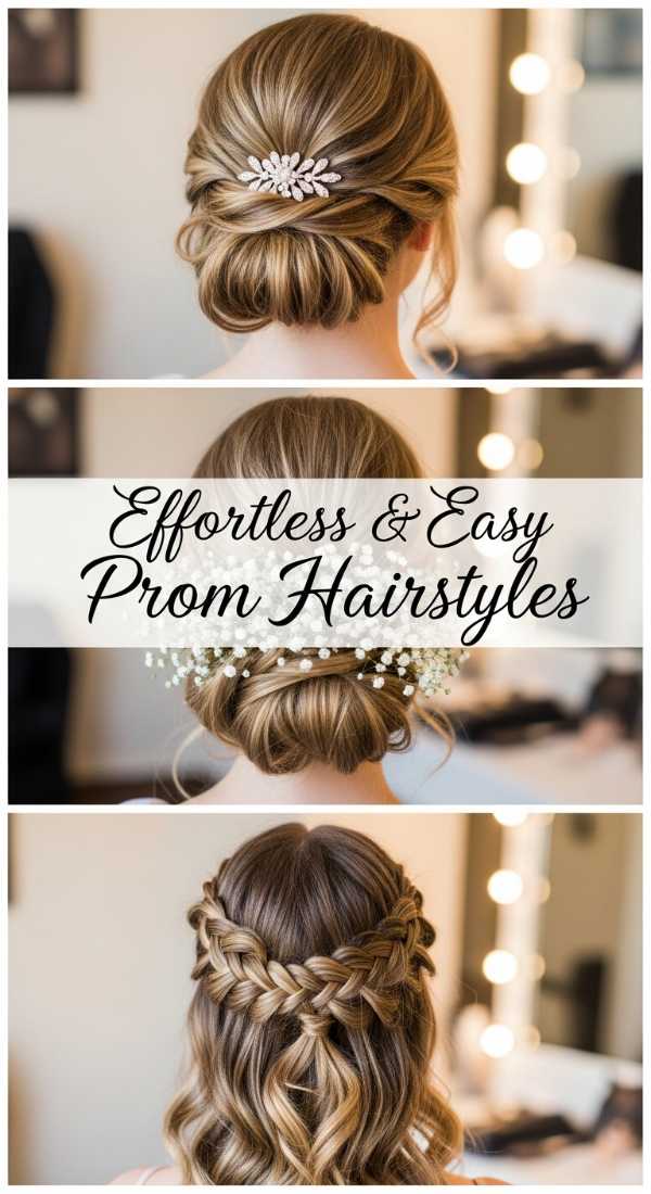 Effortless & Easy Prom Hairstyles