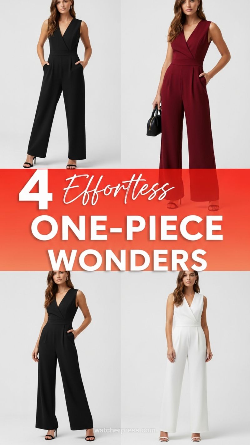 Effortless One-Piece Jumpsuits