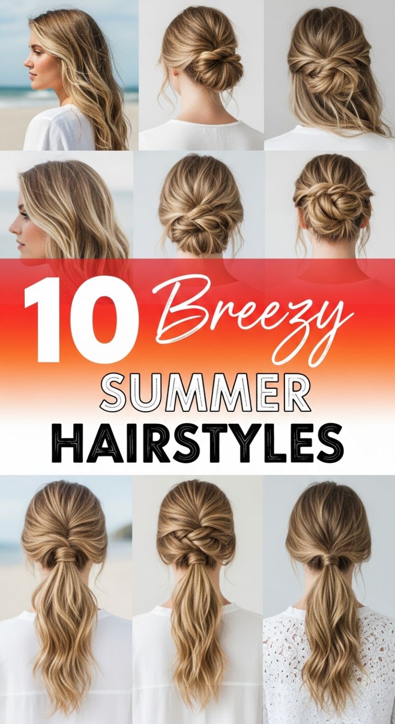 Effortless Vibes: Breezy Summer Hairstyles