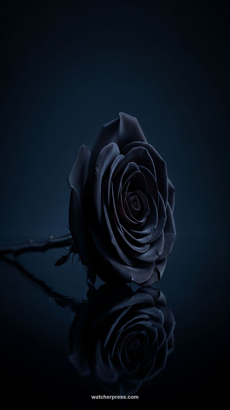 Elegance in Shadows: The Allure of the Black Rose