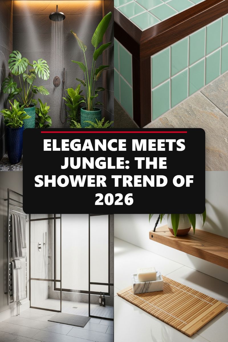 ELEGANCE MEETS JUNGLE: THE SHOWER TREND OF 2026