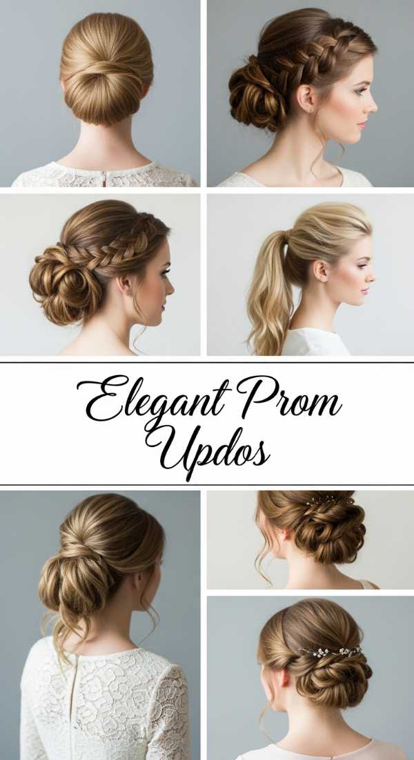 Elegant Prom Updos