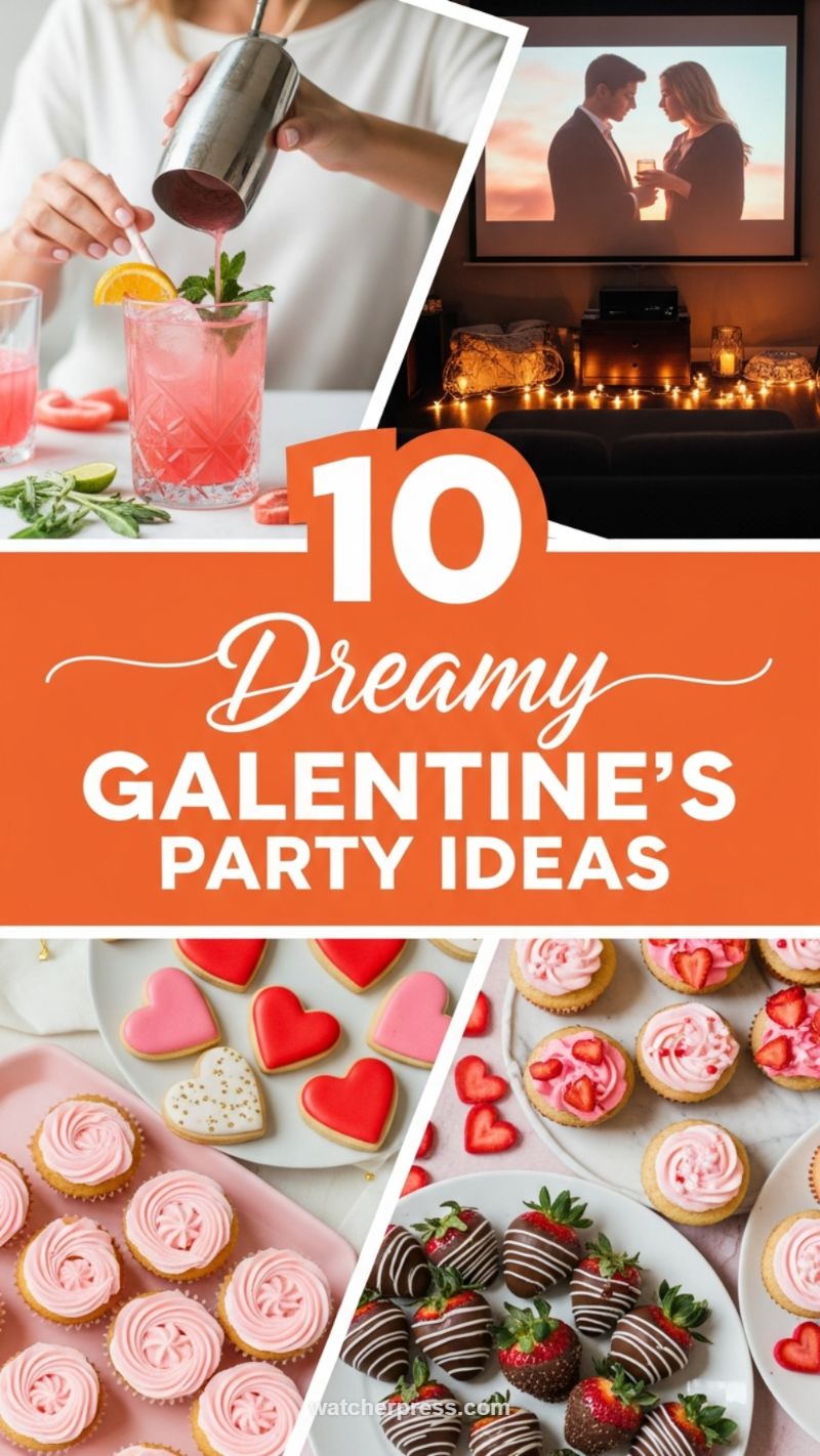 Elegant Summer Cocktail & Sweet Pairing