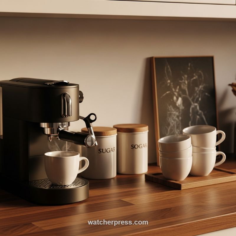 Elevating the Morning Routine: Transitional Coffee Nooks