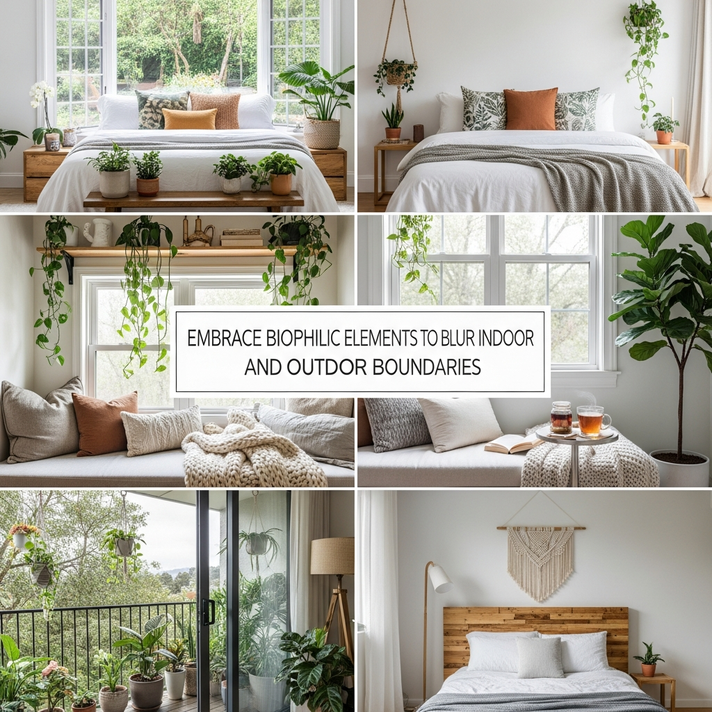 Embrace Biophilic Elements to Blur Indoor and Outdoor Boundaries.