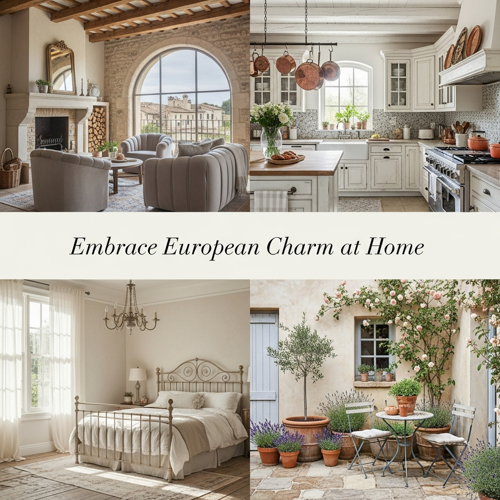 Embrace European Charm at Home