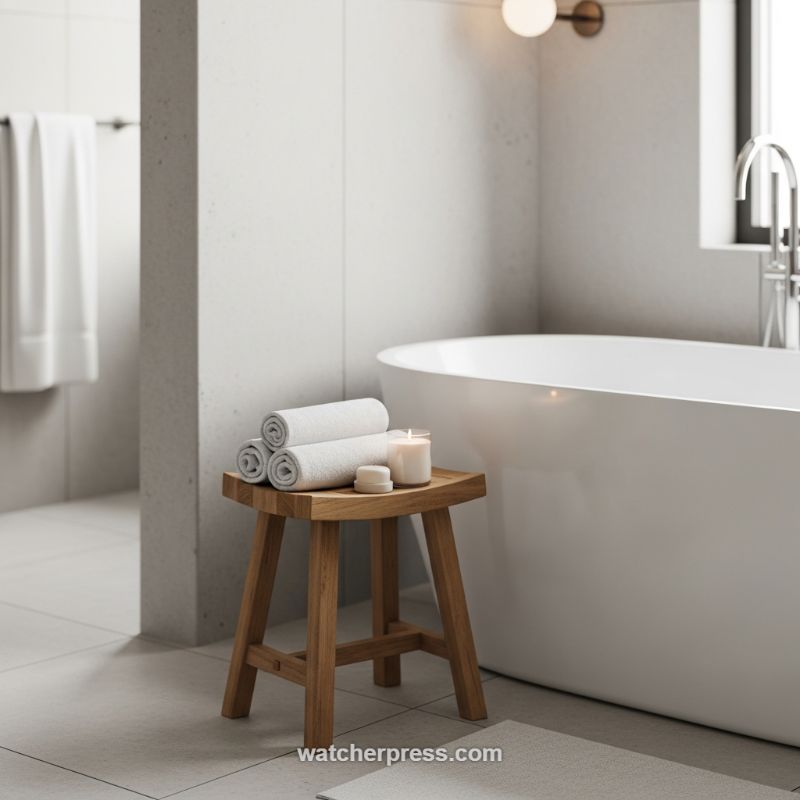 Embrace Textural Contrast for a Spa-Like Sanctuary