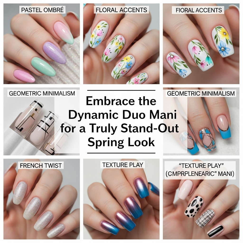 Embrace the 'Dynamic Duo Mani' for a Truly Stand-Out Spring Look