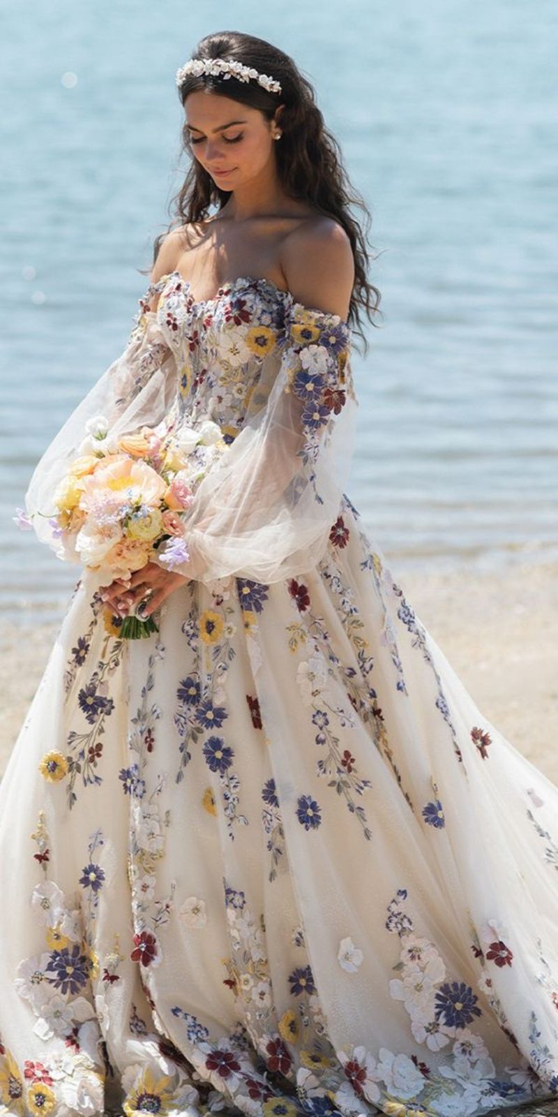 Embrace the Ethereal: Fairytale Sparkle Through Micro-Beading and Appliqués