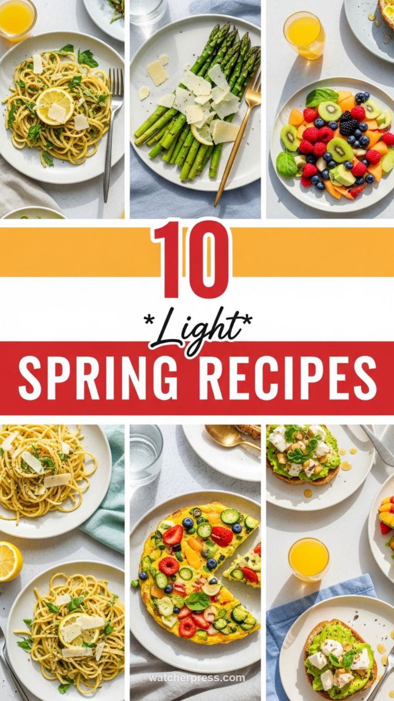 Embrace the Season: 10 Light Spring Recipes