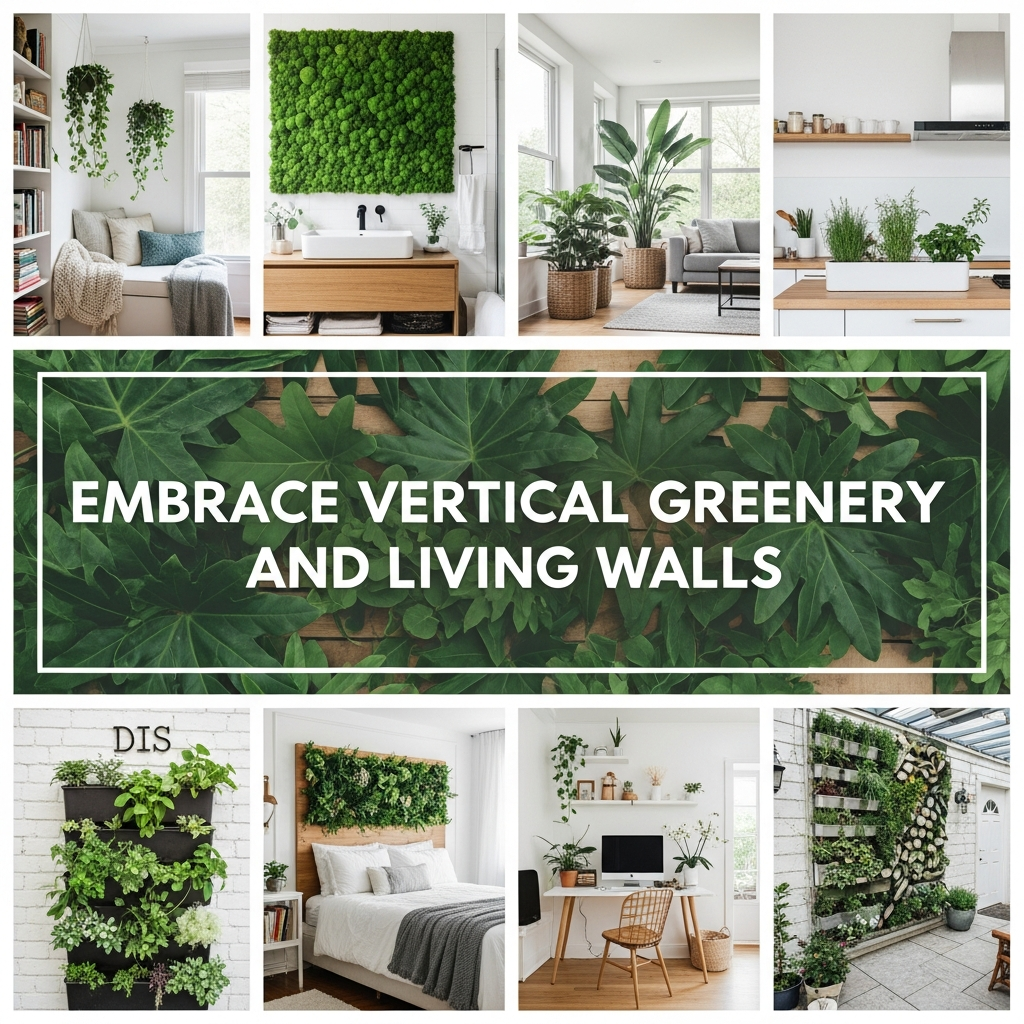 Embrace Vertical Greenery and Living Walls
