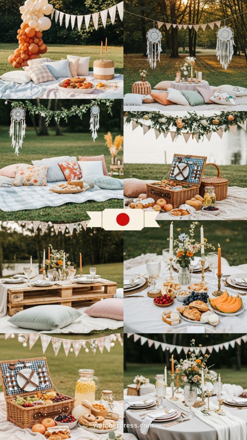 Enchanting Bohemian Lakeside Picnic