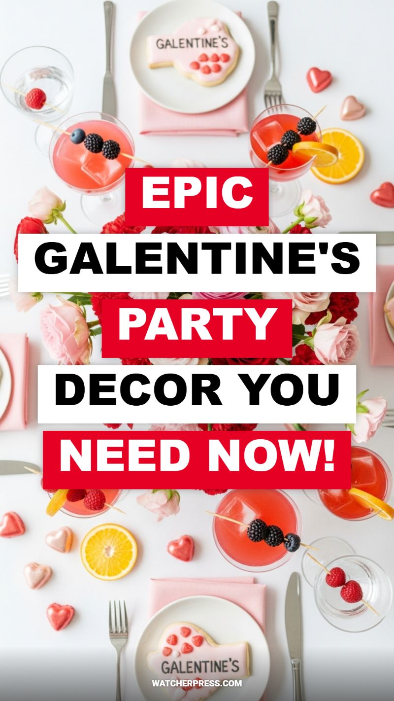 EPIC Galentine's Party Decor You Need Now!