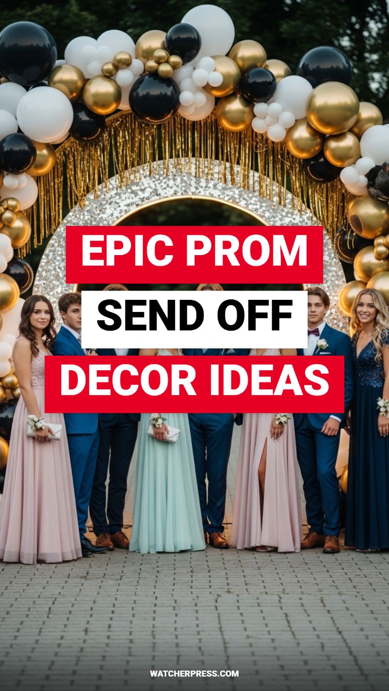 EPIC PROM SEND OFF DECOR IDEAS
