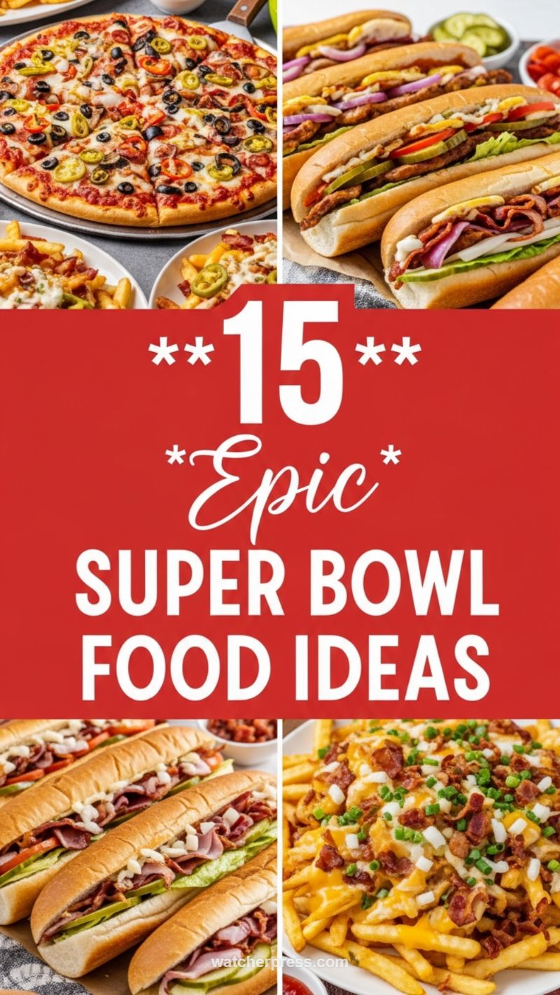 Epic Super Bowl Party Spreads