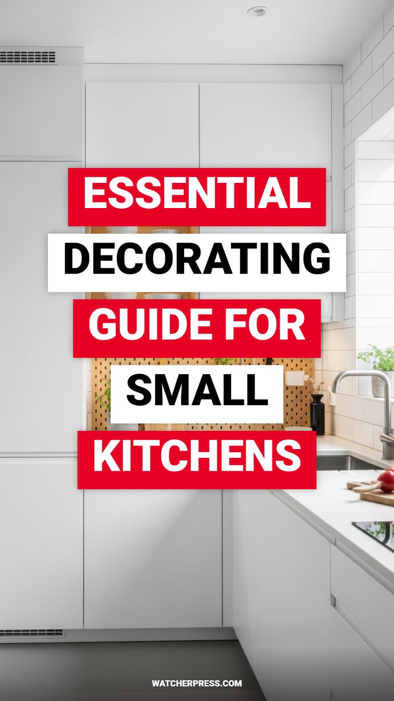ESSENTIAL DECORATING GUIDE FOR SMALL KITCHENS