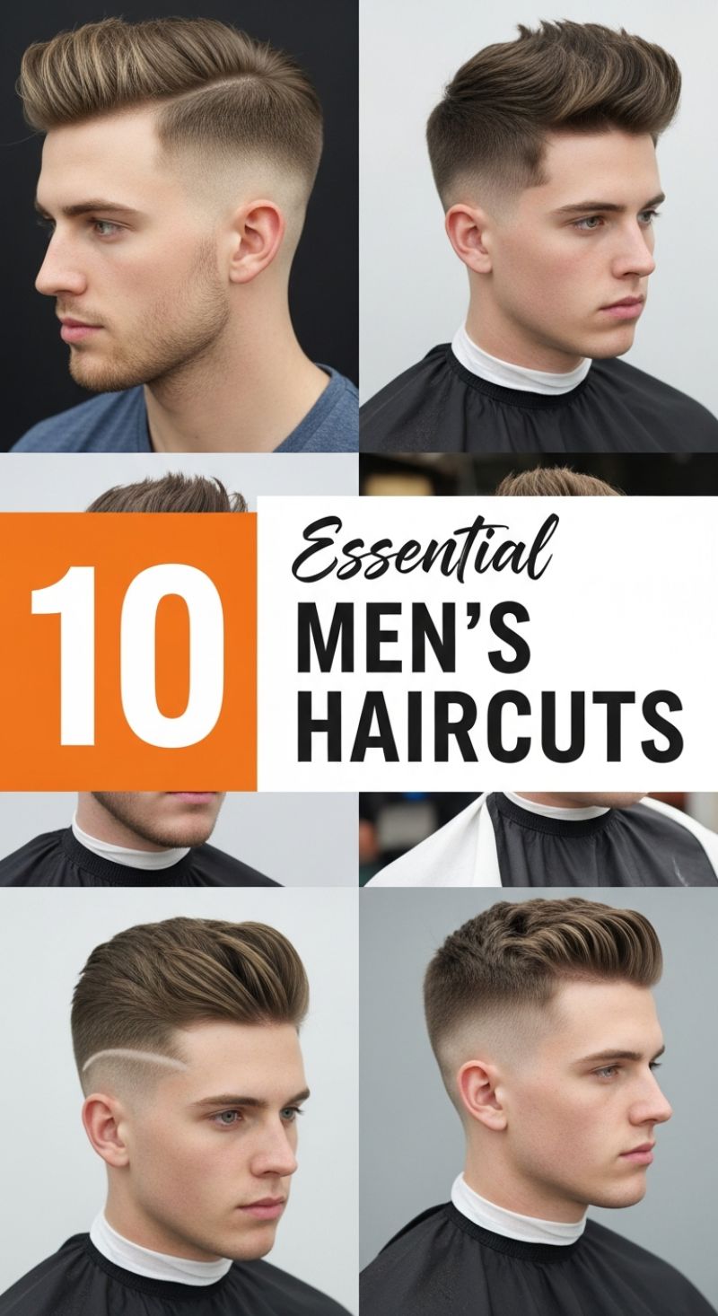 Essential Men's Haircuts: Mastering the Modern Fade and Structured Top