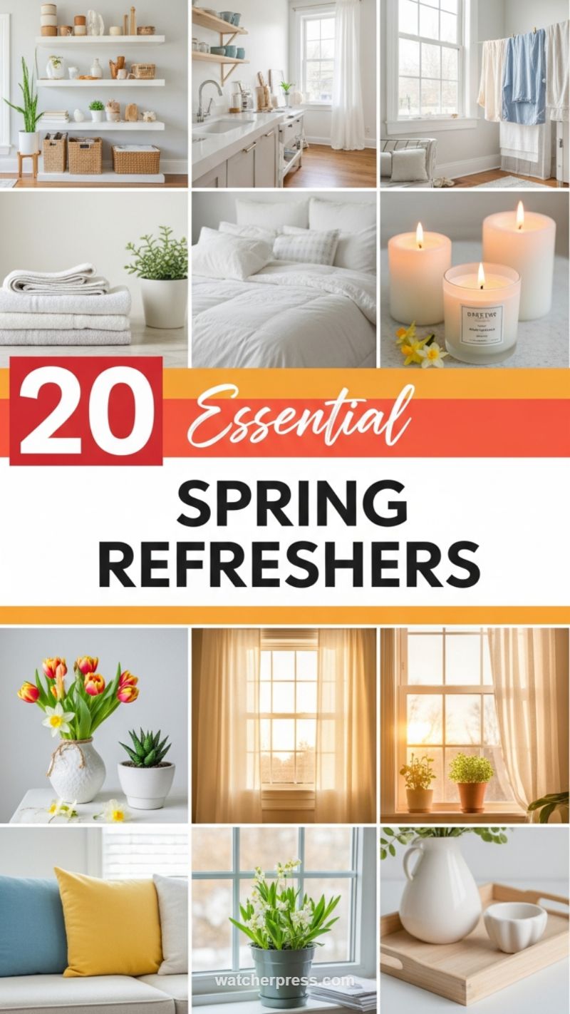 Essential Spring Home Refreshers