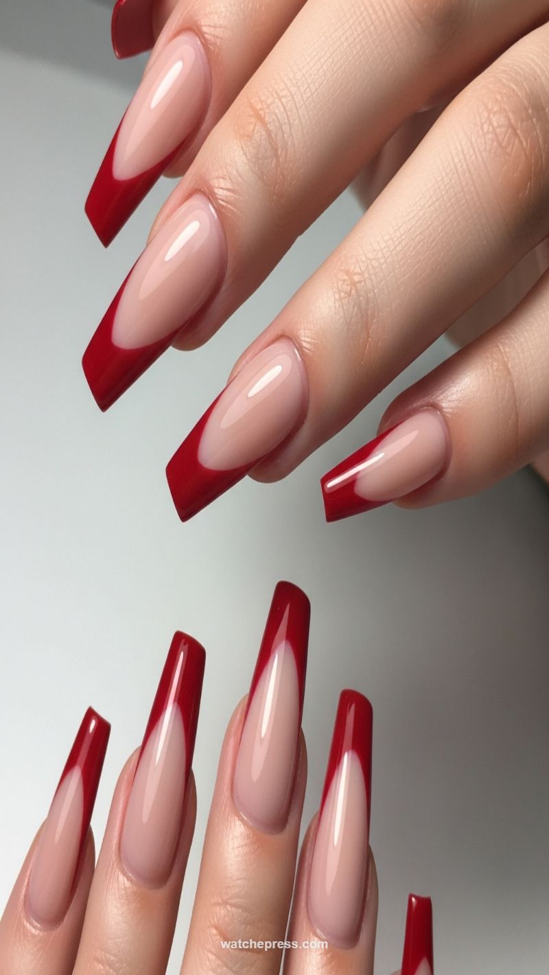 Extreme V-Cut Red Velvet Spears