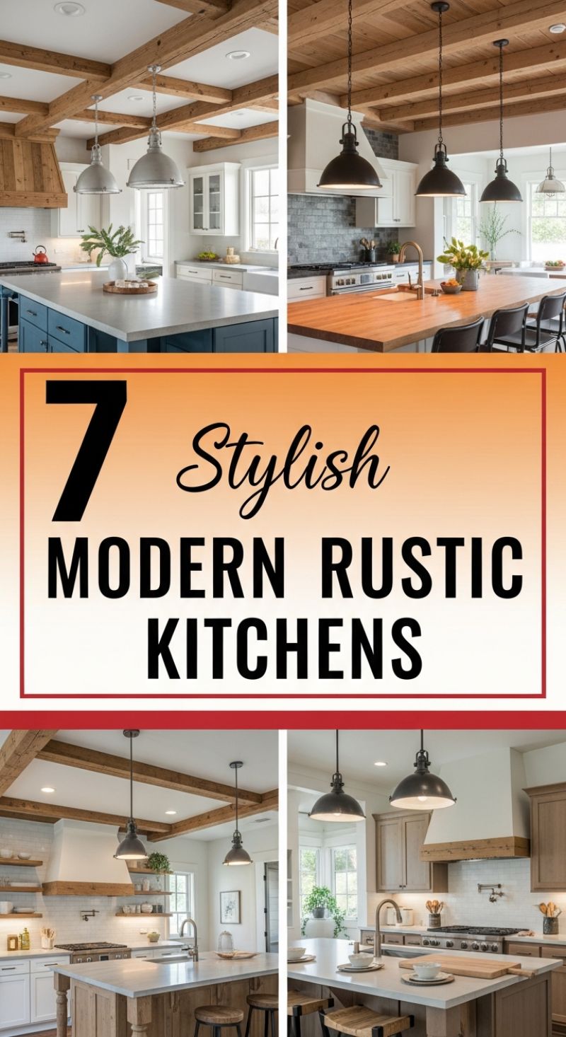 Farmhouse Chic: Stylish Modern Rustic Kitchens