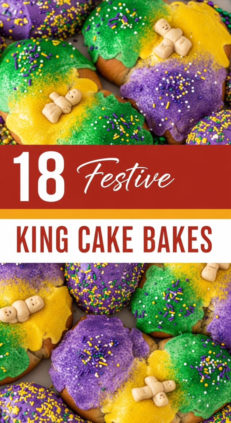 You Won't Believe How Easy These 20+ Mouth-Watering Recipes Are! Festive King Cake Bakes