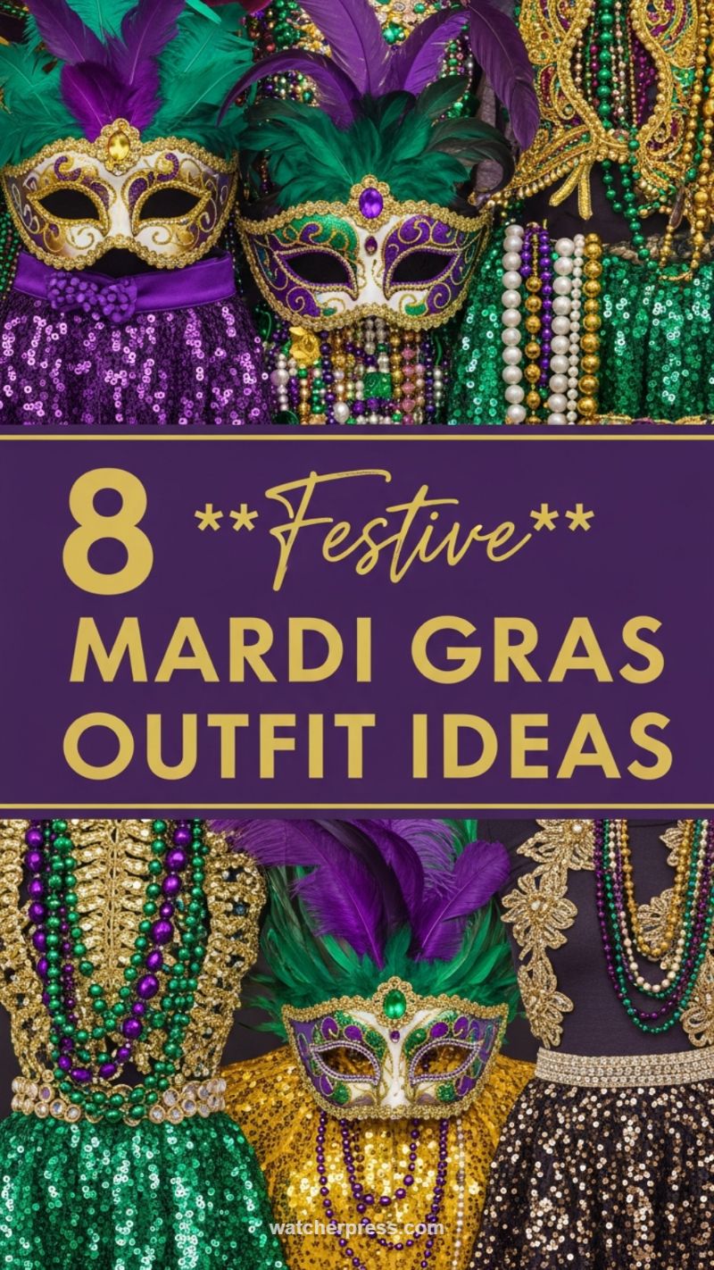 Festive Mardi Gras Outfit Ideas