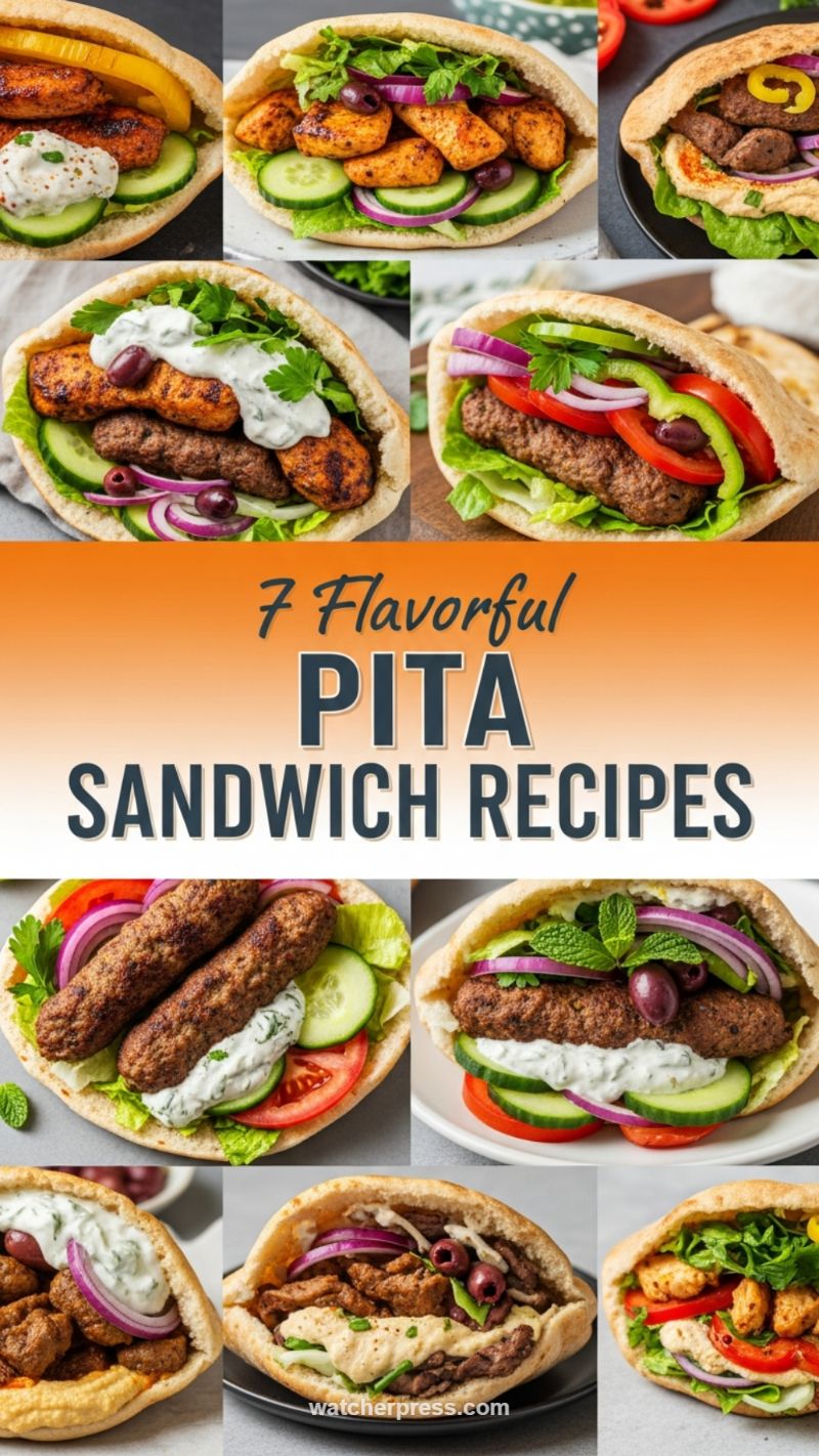 Flavorful Pita Pockets: A Mediterranean Twist
