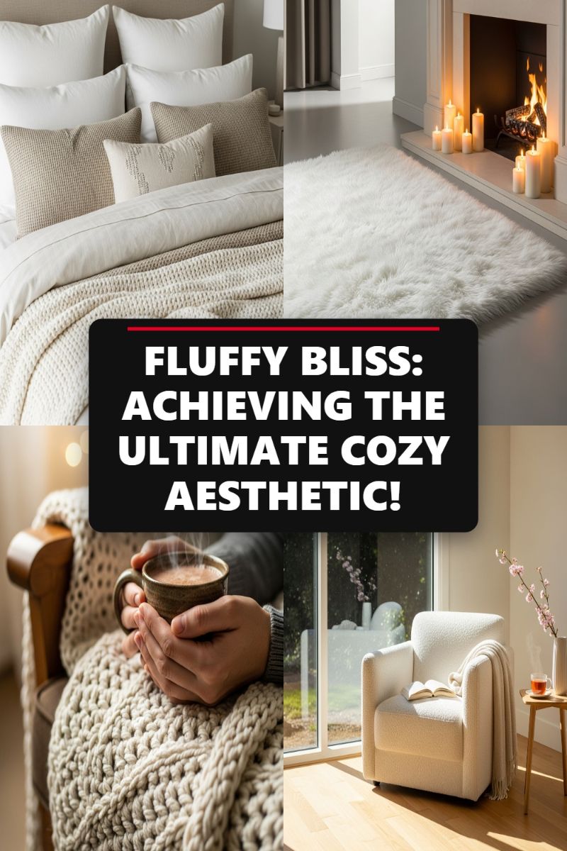 FLUFFY BLISS: ACHIEVING THE ULTIMATE COZY AESTHETIC!