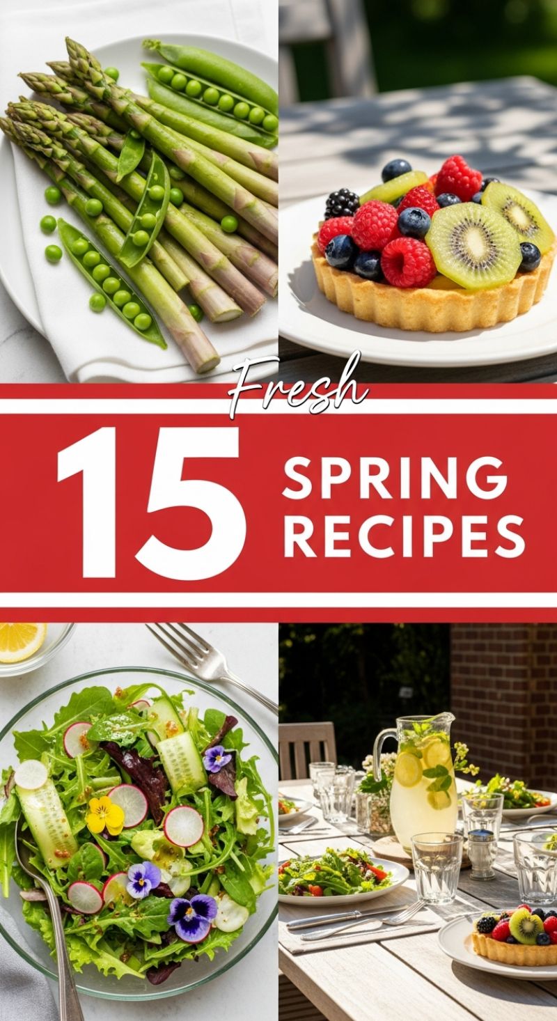 Fresh 15 Spring Recipes